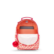 KIPLING-Seoul S-Small Backpack (With Laptop Protection)-Latin Cheetah-I5611-6LX