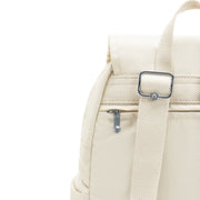KIPLING-City Zip S-Small Backpack with Adjustable Straps-Beige Pearl-I5634-3KA