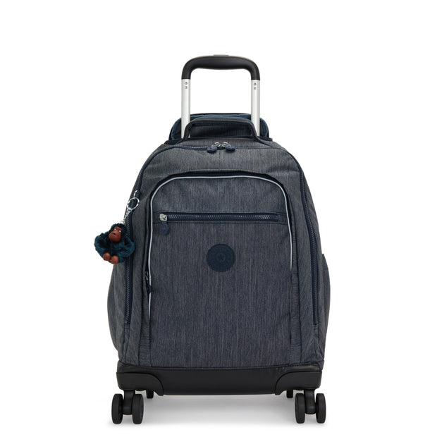 KIPLING Large wheeled backpack (with laptop compartment) Unisex Marine Navy New Zea I5635-58C