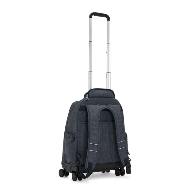 KIPLING Large wheeled backpack (with laptop compartment) Unisex Marine Navy New Zea I5635-58C