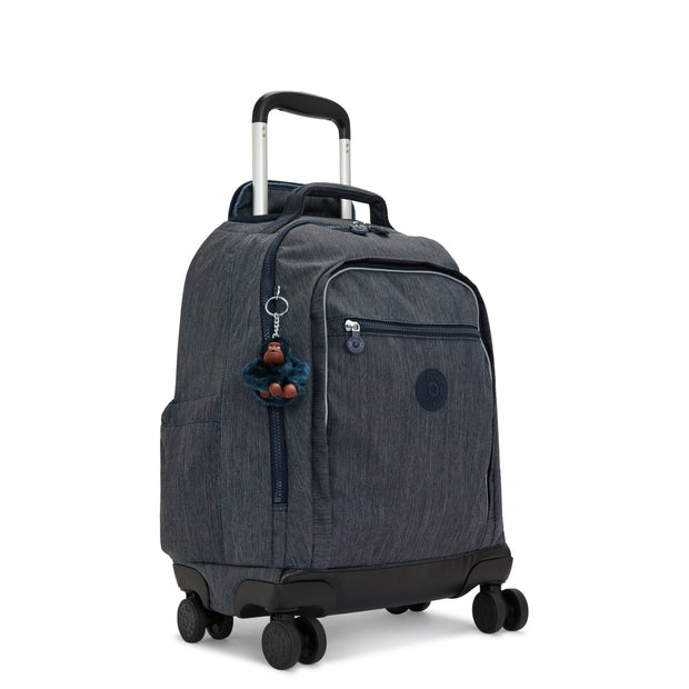KIPLING Large wheeled backpack (with laptop compartment) Unisex Marine Navy New Zea I5635-58C