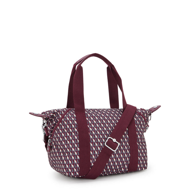 KIPLING Small handbag (with removable shoulderstrap) Female 3Dk Wine Art Mini I5656-1PB
