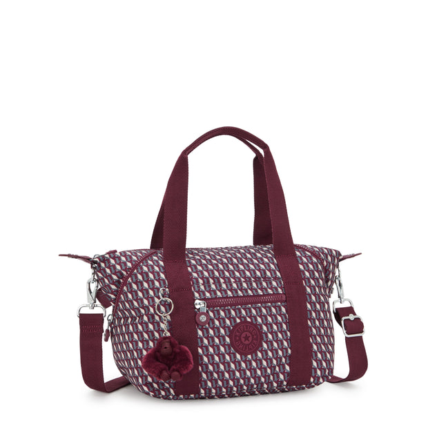 KIPLING Small handbag (with removable shoulderstrap) Female 3Dk Wine Art Mini I5656-1PB
