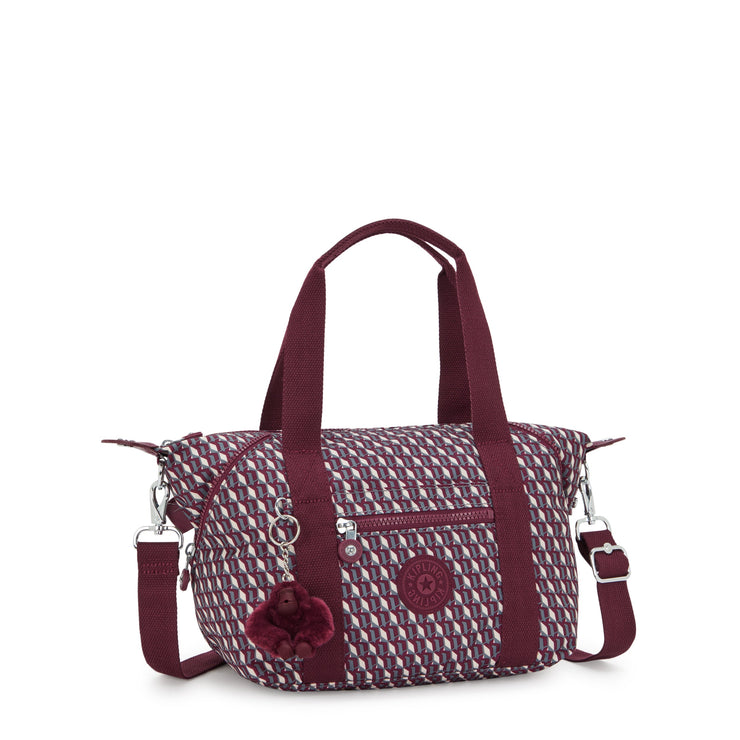 KIPLING Small handbag (with removable shoulderstrap) Female 3Dk Wine Art Mini I5656-1PB