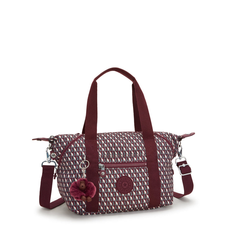 KIPLING Small handbag (with removable shoulderstrap) Female 3Dk Wine Art Mini I5656-1PB