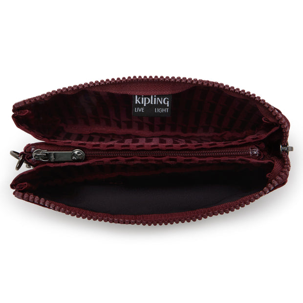 KIPLING Large purse Female Maroon Tile Jq Creativity L I5688-9HX