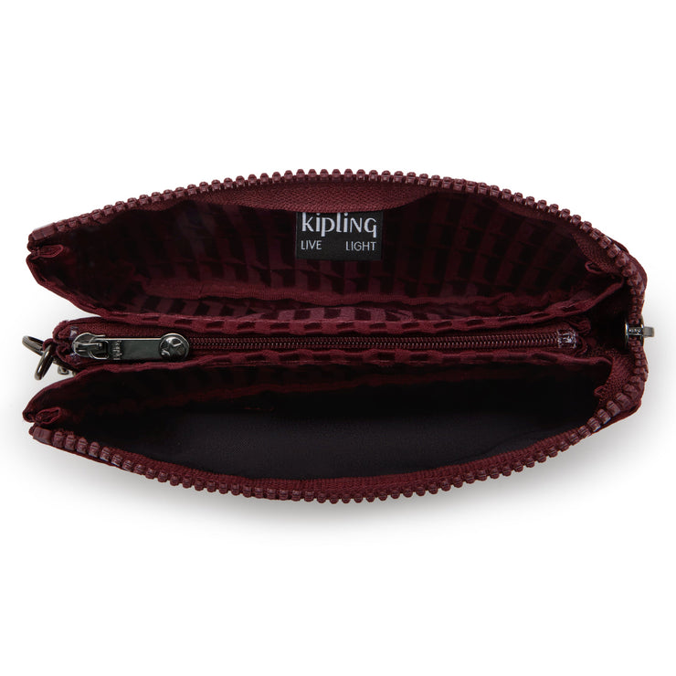 KIPLING Large purse Female Maroon Tile Jq Creativity L I5688-9HX