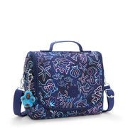 KIPLING Large lunchbag (with trolley sleeve) Unisex Disco Fish New Kichirou I5749-4FK