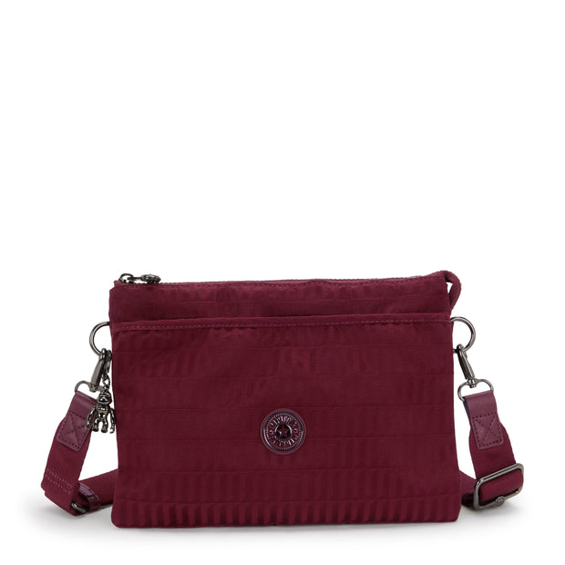 KIPLING Medium crossbody (with removable shoulderstrap) Female Maroon Tile Jq Riri L I5954-9HX