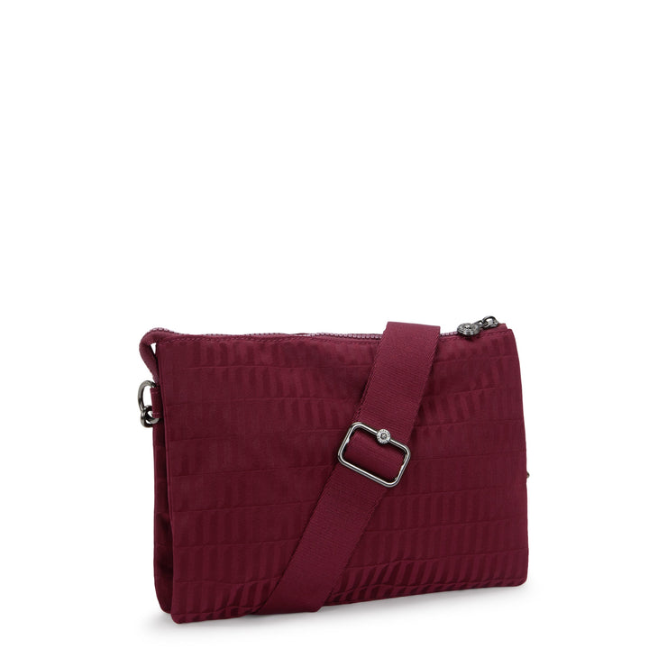 KIPLING Medium crossbody (with removable shoulderstrap) Female Maroon Tile Jq Riri L I5954-9HX