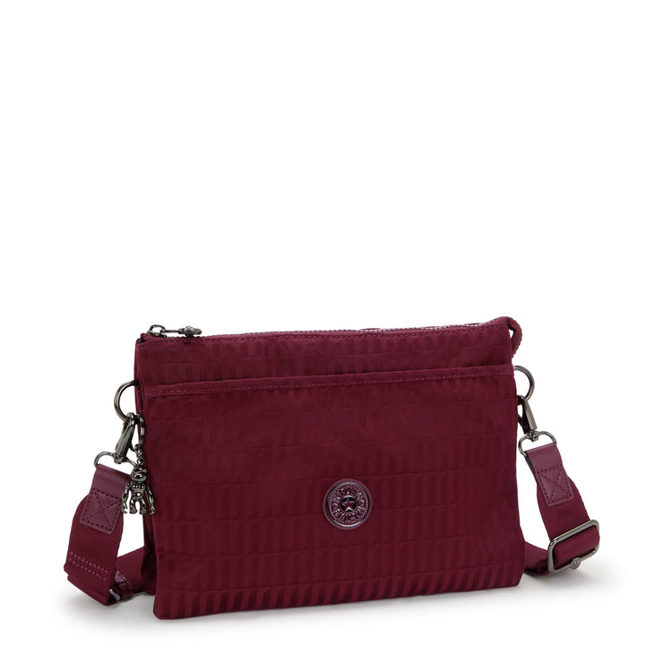 KIPLING Medium crossbody (with removable shoulderstrap) Female Maroon Tile Jq Riri L I5954-9HX