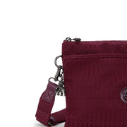 KIPLING Medium crossbody (with removable shoulderstrap) Female Maroon Tile Jq Riri L I5954-9HX
