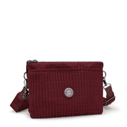 KIPLING Medium crossbody (with removable shoulderstrap) Female Maroon Tile Jq Riri L I5954-9HX