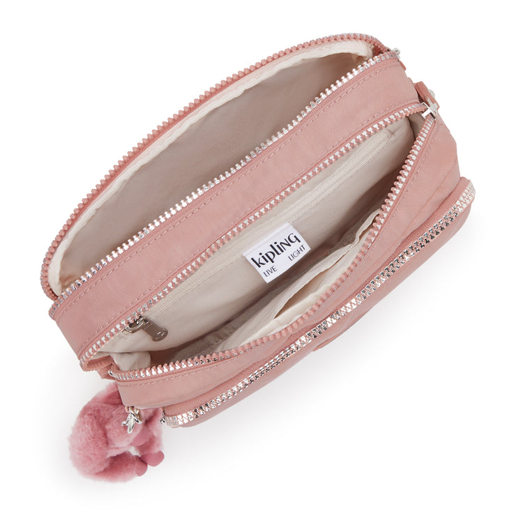 KIPLING Medium crossbody Female Glorious Pink Abanu M Zip I5986-8HB