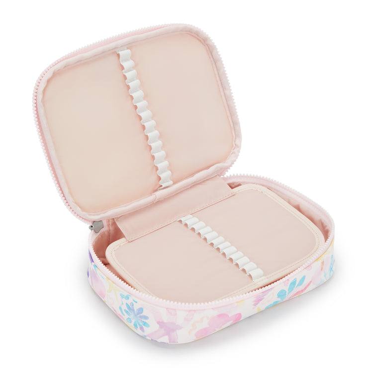 KIPLING Large pencase Female Aqua Sea 100 Pens I6002-4ES