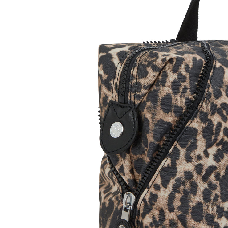 KIPLING Large tote Female Wild Leopard Art M I6004-6JP