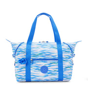 KIPLING-Art M-Large Tote-Diluted Blue-I6004-TX9