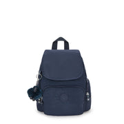 KIPLING-City Zip Mini-Mini Backpack with Adjustable Straps-Blue Bleu 2-I6046-96V