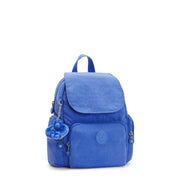 KIPLING-City Zip Mini-Mini Backpack with Adjustable Straps-Havana Blue-I6046-JC7