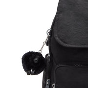 KIPLING-City Zip Mini-Mini Backpack with Adjustable Straps-Black Noir-I6046-P39