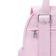 KIPLING-City Zip Mini-Mini Backpack with Adjustable Straps-Blooming Pink-I6046-R2C