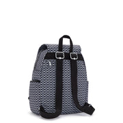 KIPLING-City Zip S-Small Backpack with Adjustable Straps-Signature Print-I6345-DD2