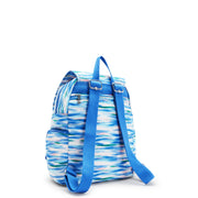 KIPLING-City Zip S-Small Backpack with Adjustable Straps-Diluted Blue-I6345-TX9