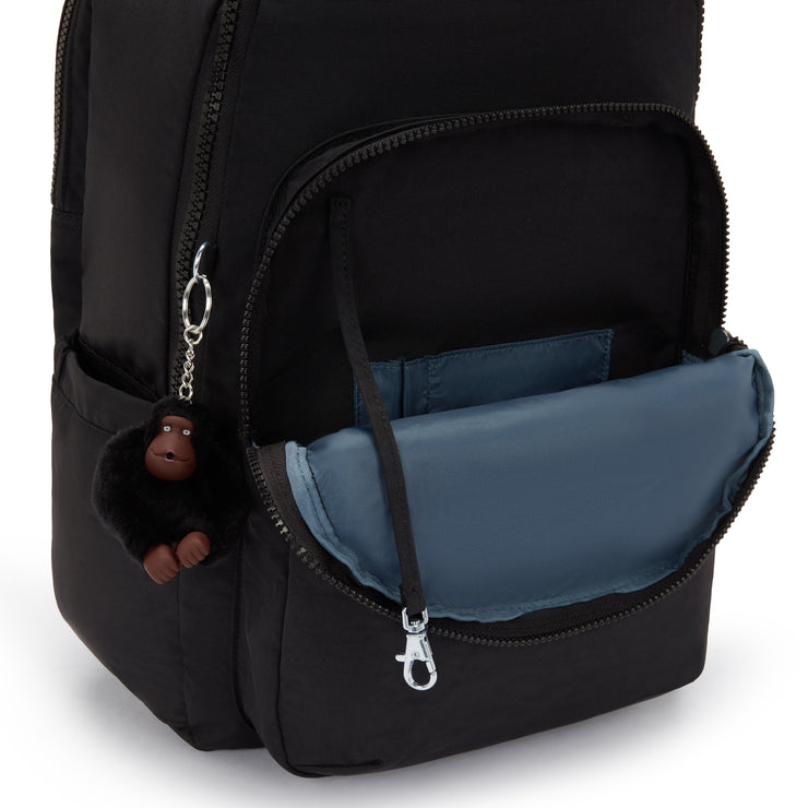 KIPLING Large backpack (with laptop compartment) Unisex True Black Seoul College Extra I6350-J99