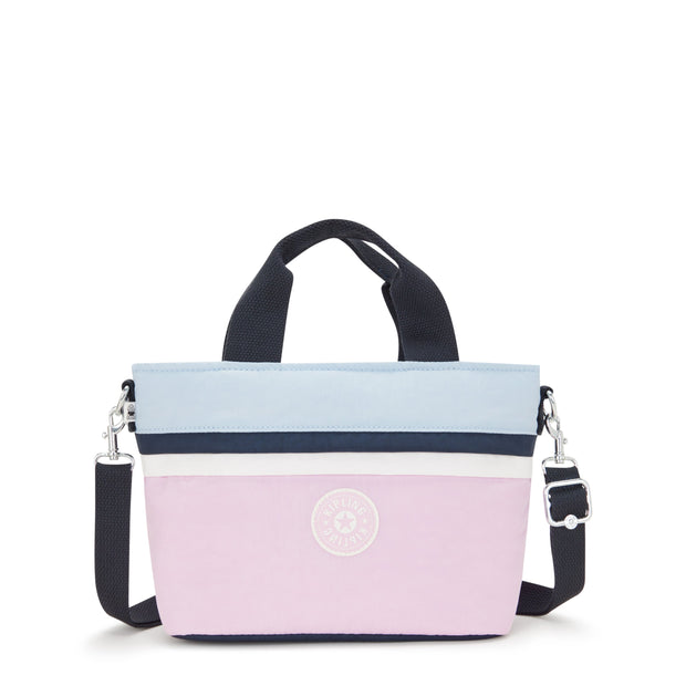 KIPLING-Minta-Small shoulder bag (with removable shoulder strap)-L Pink Blue Bl-I6370-9KR