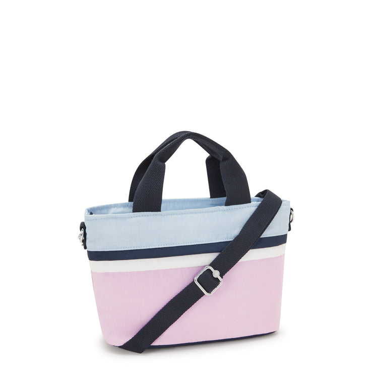KIPLING-Minta-Small shoulder bag (with removable shoulder strap)-L Pink Blue Bl-I6370-9KR