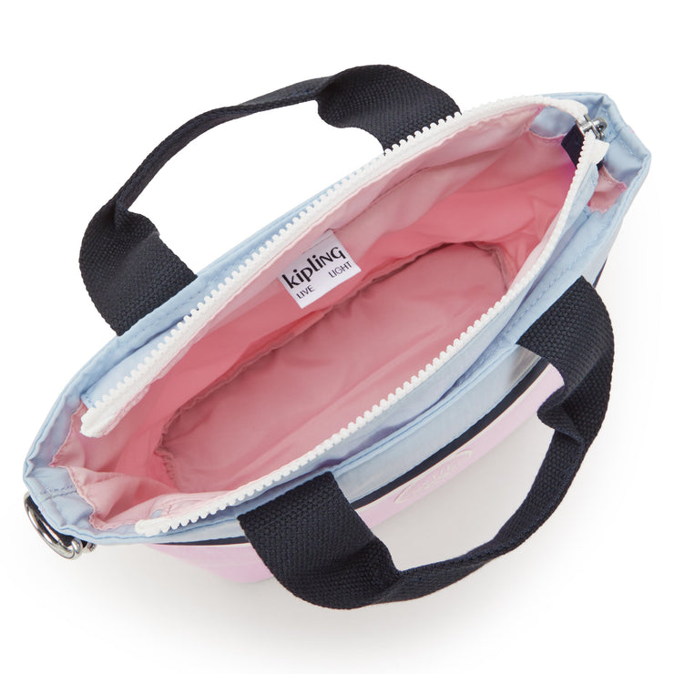 KIPLING-Minta-Small shoulder bag (with removable shoulder strap)-L Pink Blue Bl-I6370-9KR