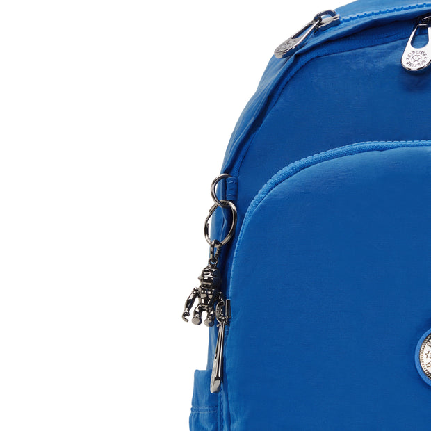 KIPLING-Delia-Medium Backpack-Satin Blue-I6371-S9H