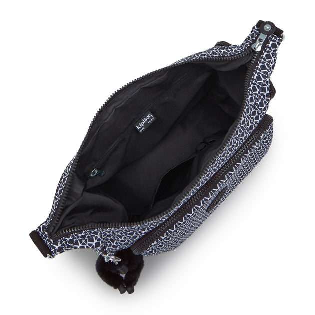 KIPLING-Gabb-Large Crossbody Bag with Adjustable Straps-Signature Prin ...