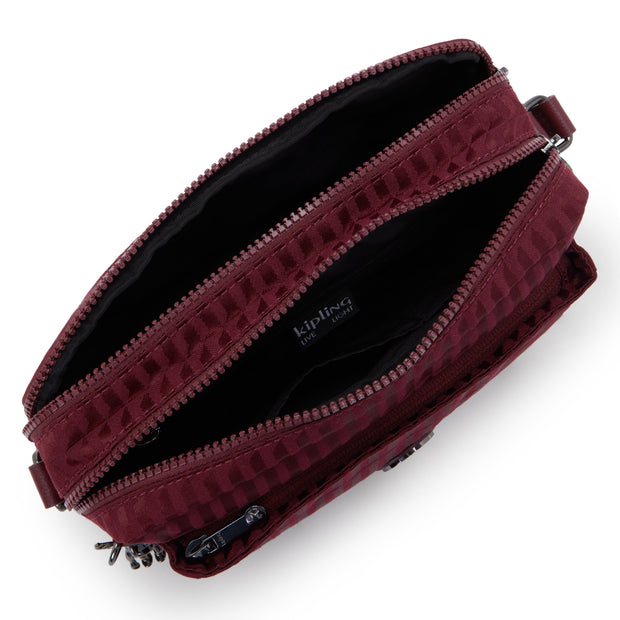 KIPLING Medium crossbody Female Maroon Tile Jq Abanu M I6575-9HX