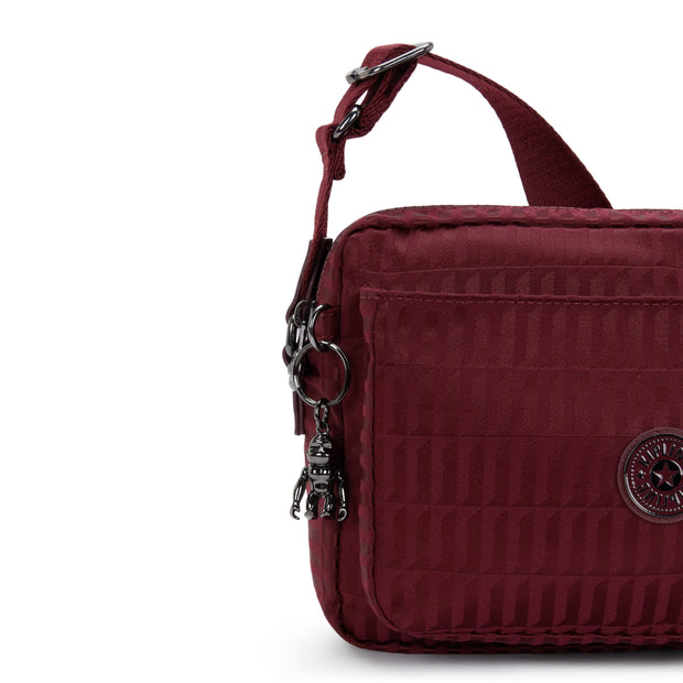 KIPLING Medium crossbody Female Maroon Tile Jq Abanu M I6575-9HX