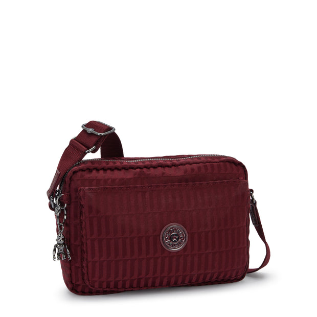 KIPLING Medium crossbody Female Maroon Tile Jq Abanu M I6575-9HX