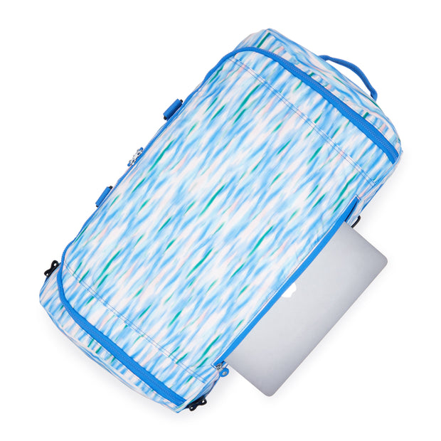 KIPLING-Jonis M-Medium weekender (convertable to backpack)-Diluted Blue-I6735-TX9