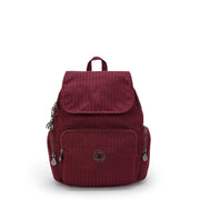 KIPLING Small backpack Female Maroon Tile Jq City Zip S I6749-9HX
