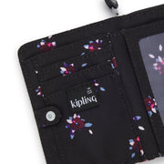 KIPLING Medium wallet Female Night Flower Money Love I6791-5FH