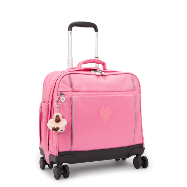 KIPLING Large wheeled bag Female Pink Mermaid Em New Storia I6827-56J