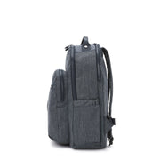 KIPLING-Seoul Lap-Large backpack (with laptop compartment)-Marine Navy-I6828-58C