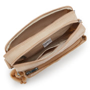 KIPLING Medium crossbody Female Sparkled Beige Abanu M I6831-5DV