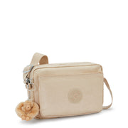 KIPLING Medium crossbody Female Sparkled Beige Abanu M I6831-5DV