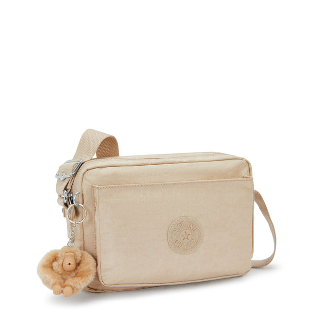 KIPLING Medium crossbody Female Sparkled Beige Abanu M I6831-5DV