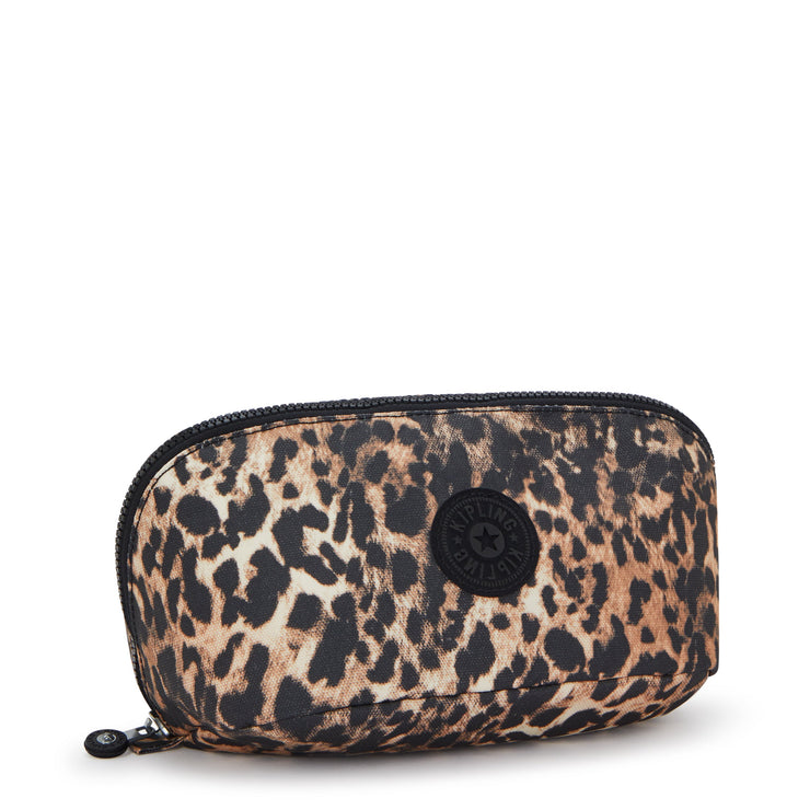 KIPLING Large toiletry bag Female Wild Leopard Mirko M I6838-6JP