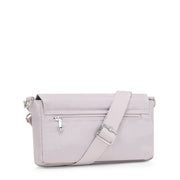 KIPLING-Aras-Small shoulderbag (with removable strap)-Gleam Silver-I6941-K6G