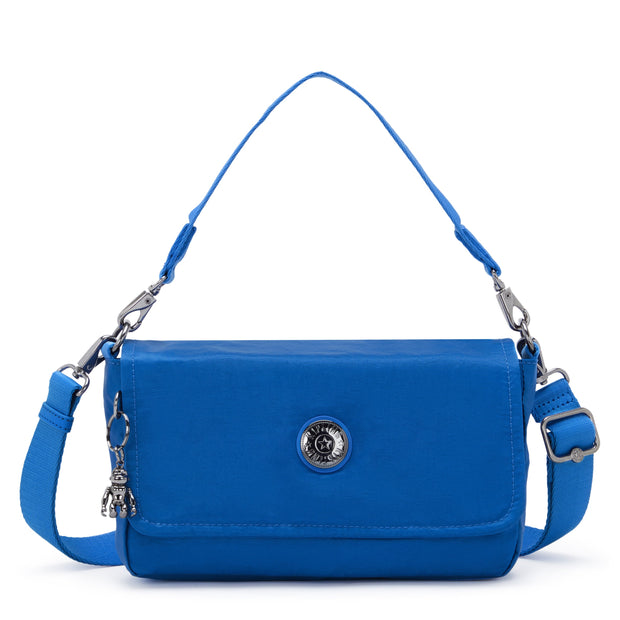 KIPLING-Aras-Small shoulderbag (with removable strap)-Satin Blue-I6941-S9H