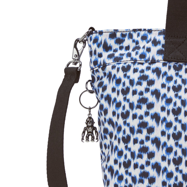 KIPLING-Colissa S-Small tote (with detachable shoulderstrap)-Curious Leopard-I6951-1HZ