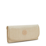 KIPLING Large wallet Female Sparkled Beige Money Land I7015-5DV