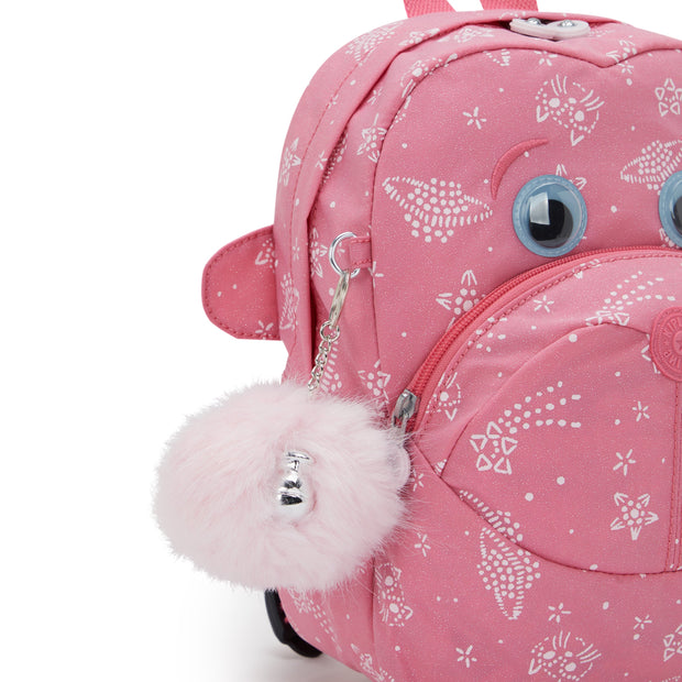 KIPLING Kids backpack Female Glitter Cats Faster I7097-5FR